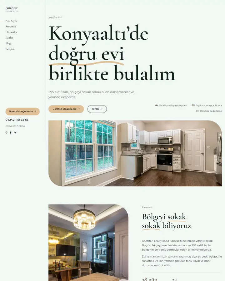 Tema 01 – Doğal & Organik tasarım önizlemesi