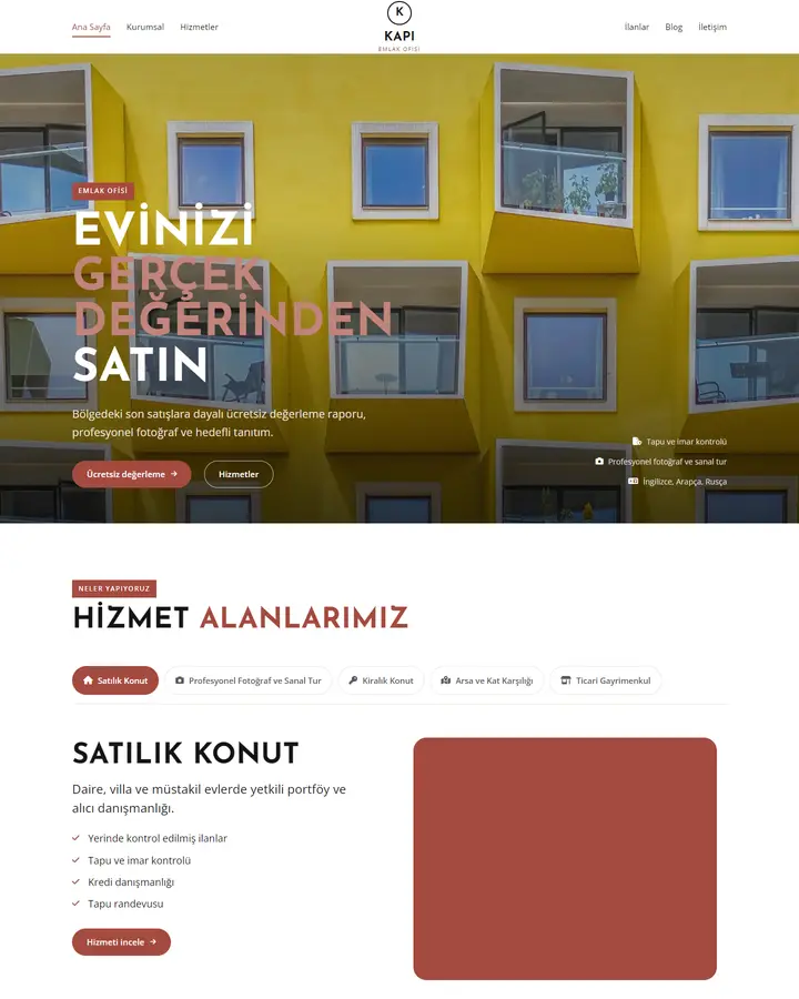 Tema 02 – Geometrik Bauhaus tasarım önizlemesi