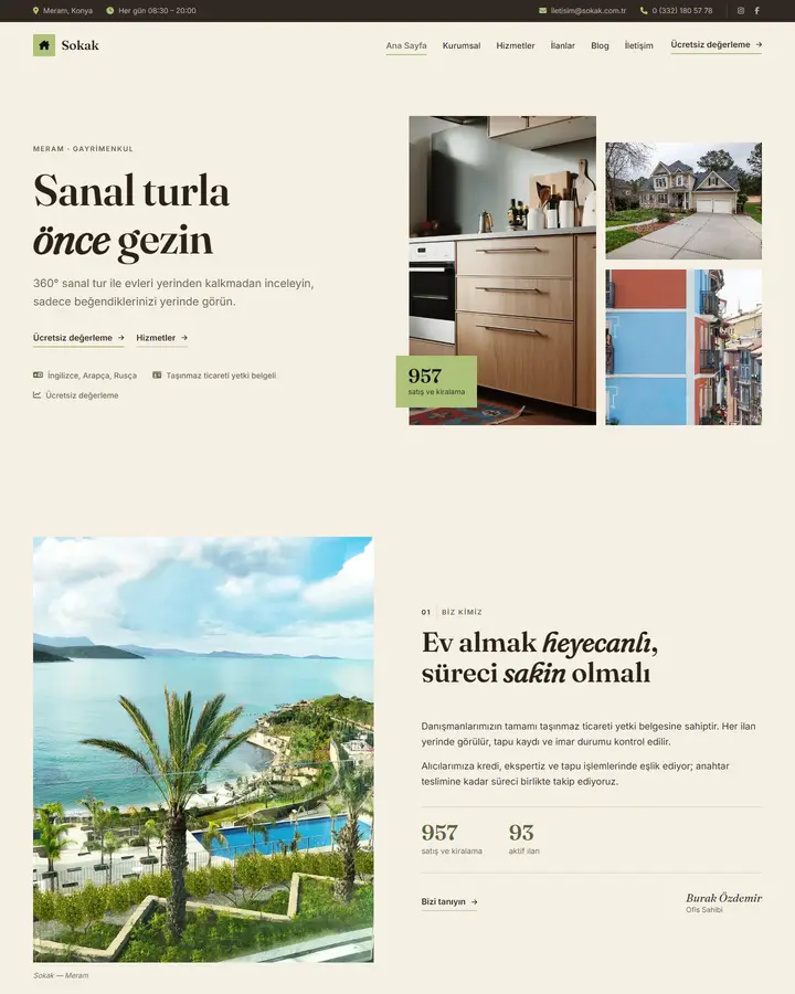 Tema 10 – Editoryal Dergi tasarım önizlemesi