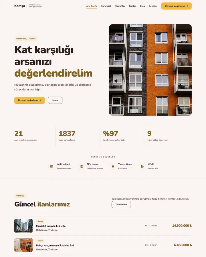 Tema 12 – Samimi & Yumuşak tasarım önizlemesi