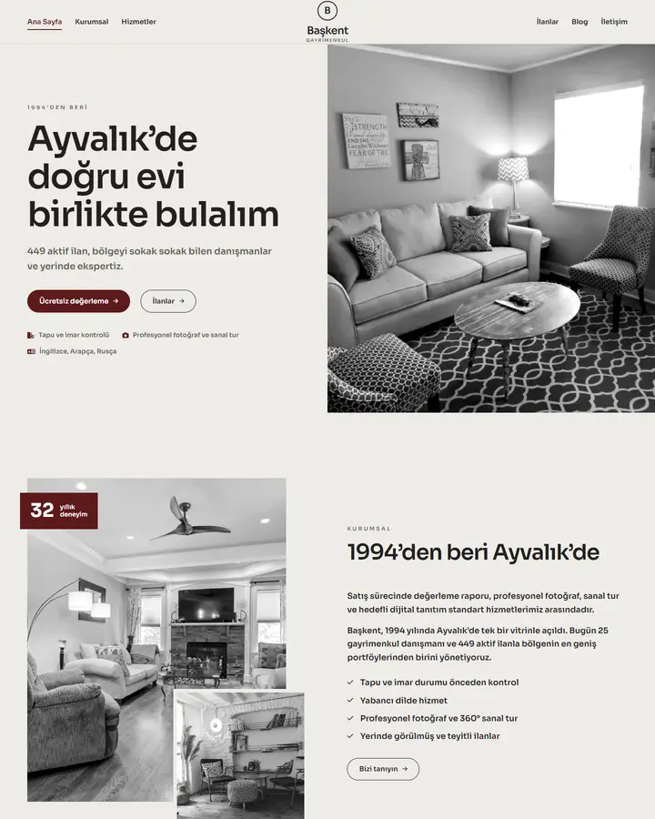 Tema 13 – Minimal tasarım önizlemesi