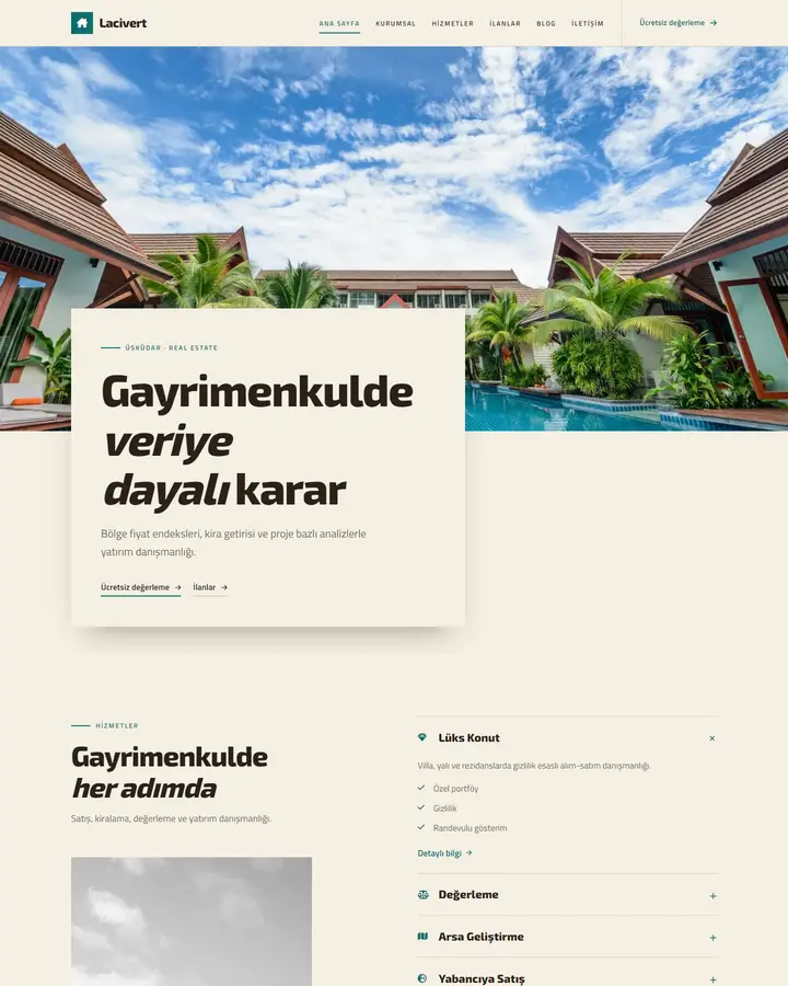 Tema 50 – Editoryal Dergi tasarım önizlemesi